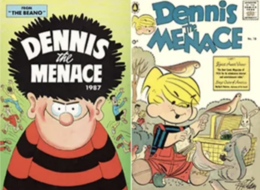 dennis the menace book 1987 - Fro The Beano Dennis Dennis Menace Menace 1987